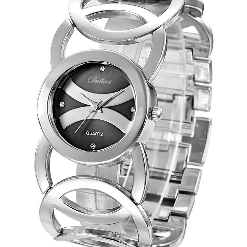 Deborah | Stylish Interlocking Circle Bracelet Watches | 30mm